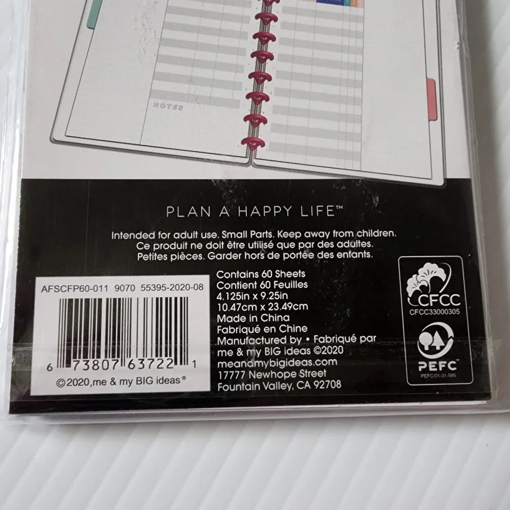NWT Happy Planner Budget Expense Sheets